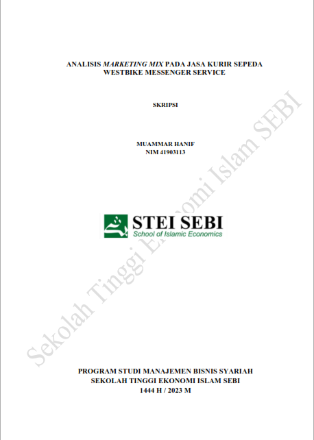 Analisis Marketing Mix Pada Jasa Kurir Sepeda Westbike Messenger Service