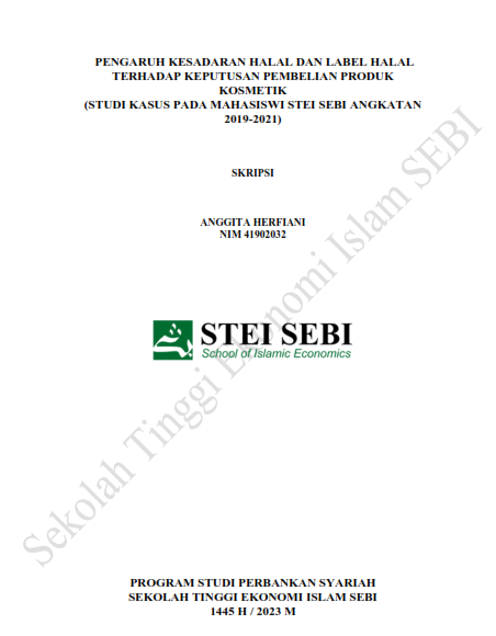 Pengaruh Kesadaran Halal dan Label Halal Terhadap Keputusan Pembelian Produk Kosmetik